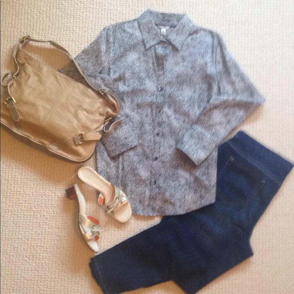 NWT Calvin Klein Splatter shirt - Picture 2 of 4